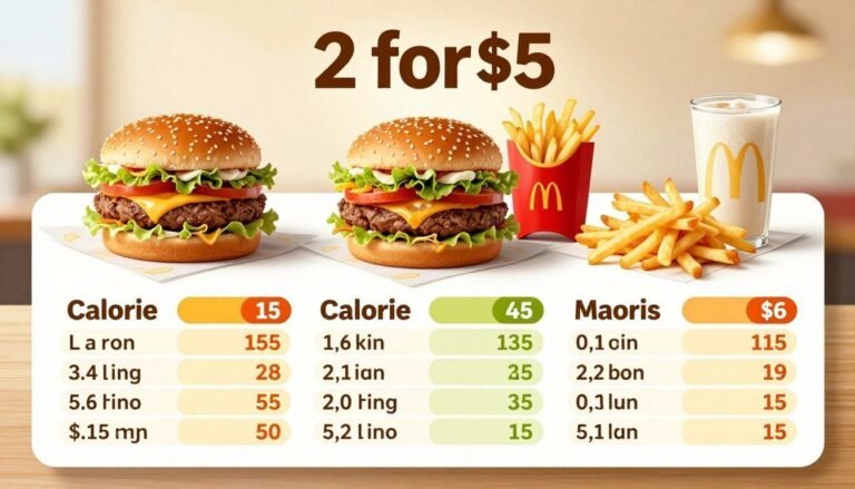Calorie Comparison Chart
