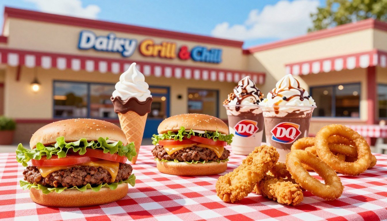 dairy queen grill & chill menu